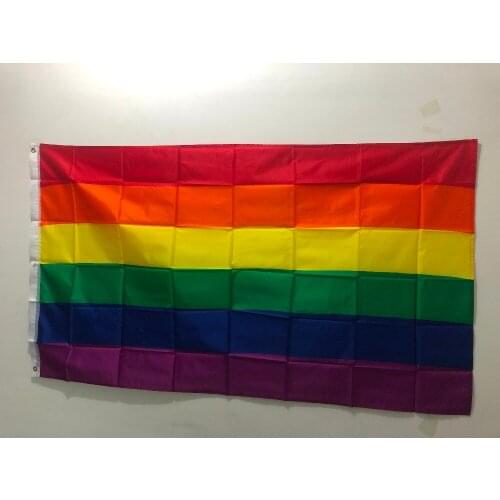 Rainbow gay flag Activity Decorative Banner 90x150cm