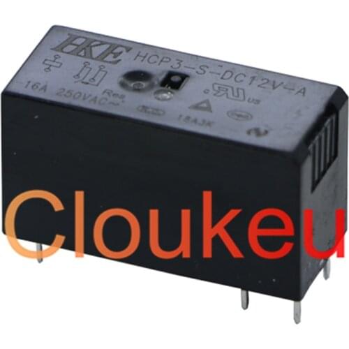 Relay HCP3-S-DC5V 12V 24V-A 16A 6pin