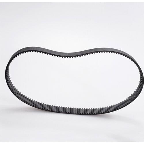 HTD3M Timing Belt 204/207/210/213/216/219/222/225mm, 6/9/10/15mm Width, Rubber, Toothed Belt Closed Loop Synchronous Belt