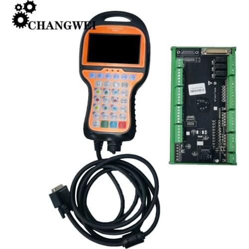 Handheld offline CNC motion controller HC-20XX 3 axis 4 axis G code USB handle remote button for CNC Engraving