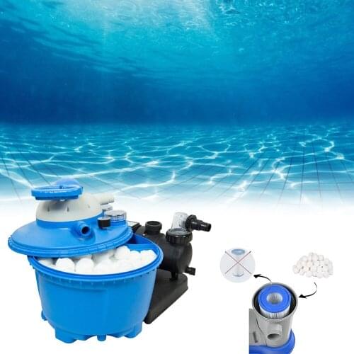 Pool Filter Balls Eco-friendly Swimming Pool Cleaning Filter Media Fiber Cotton Balls Alternative to Sand Filters