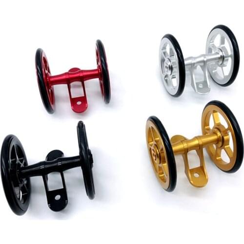 Folding Bike Easy Wheels For Brompton Mudguard Rear Fender Wheel Lightweight Rear Mudguard Wheels BMX Bicyle Accessories