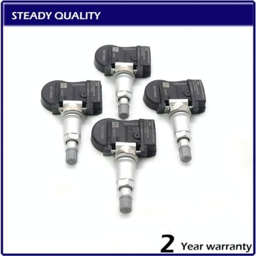 4pcs For Ci-troen C4 C5 C6 C8 For Peu-geot 508 607 5430T4 9673198580 TPMS Tire Pressure Monitor Sensor Alarm System 5430T4