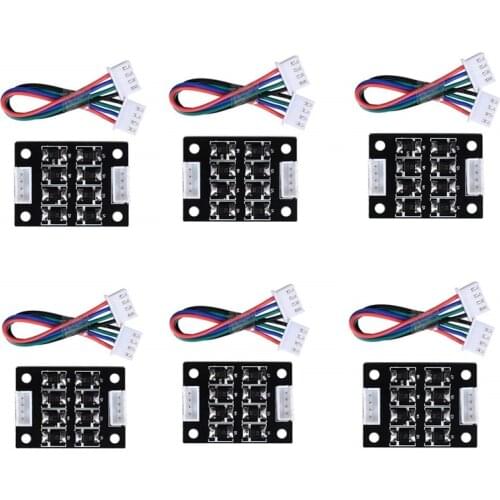 6Pack TL Smoother Addon Module for Pattern Elimination Motor Clipping Filter 3D Printer Stepper Motor Drivers