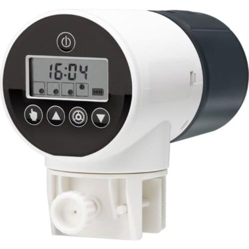 Aquarium Automatic Fish Feeder Electric Food Dispender Super Mute Smart Timing