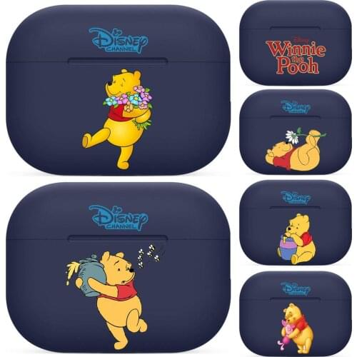Winnie For Airpods pro 3 case Protective Bluetooth Wireless Earphone Cover Air Pods airpod case air pod cases Navy