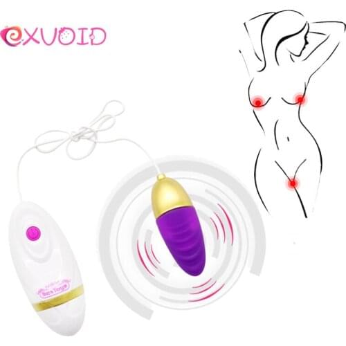 EXVOID Strong G-Spot Massager Vibration Remote Control Egg Vibrator Sex Toys for Women Vibrators for Woman Adult Products