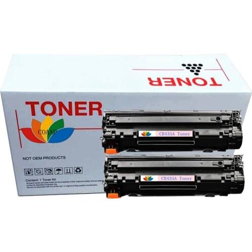 CB 435 to 435a cb435a 35a (2-pack) compatible laser toner cartridge for hp laserjet p1005 / p1006 / P1007 / P1008