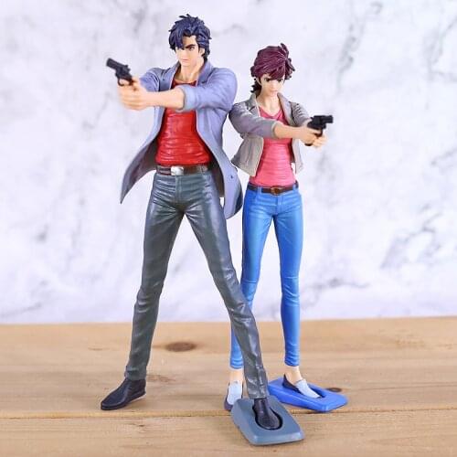 Banpresto Creator X Creator City Hunter Saeba Ryo / Makimura Kaori PVC Figure Collectible Model Toy