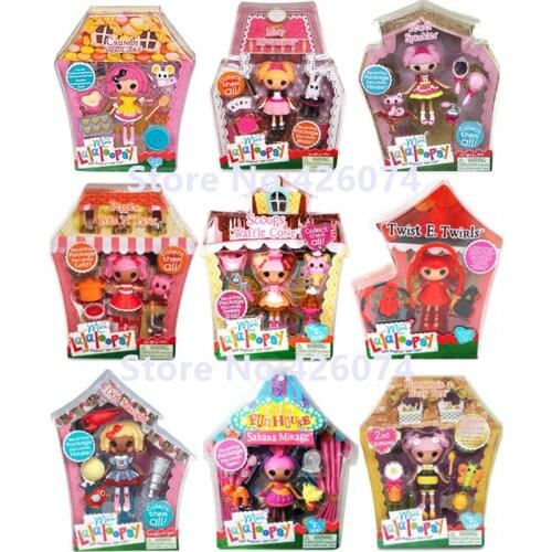 Fashion Mini Lalaloopsy Figures Dolls For Girls Kids Toys Decoration Children Christmas Gifts