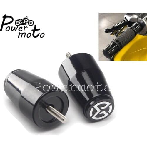 Motorcycle T6061 CNC Aluminum Handle Bar Ends Slider Plug For VESPA GTS Sprint Primavera LT LX GT GTS GTV 125 150 200 250 300