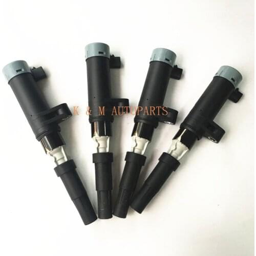 SET OF 4 high quality Brand PENCIL IGNITION COIL PACK 7700875000 FOR RENAULT SCENIC MK1 MK2 1999-2009