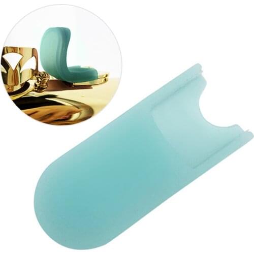 Saxophone Thumb Rest Cushion Silicone Gel Pad Cover Sax Accessories for Soprano/ Alto/ Tenor Saxophones Five Color choices
