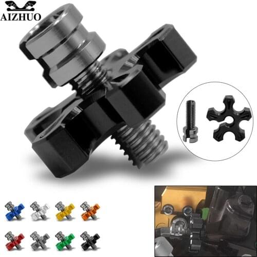 Adjustment Motorcycle Clutch Wire Cable CNC Aluminum M8*1.25 & M10*1.25 For YAMAHA TTR125 TTR 230 TTR250 YZ250X YZ250FX YZ450FX