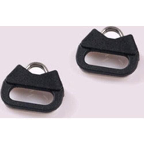 2 Pcs Backpacker Camera Strap Auxiliary Metal Triangle Ring Fastener Rangefinder Film Mirrorless Camera Conversion Strap Buckle