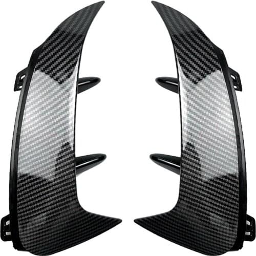 Rear Bumper Spoiler Flank Tail Wind Knife Cover Trim for Mercedes Benz a Class W177 A180 A200 A35 2019-2021