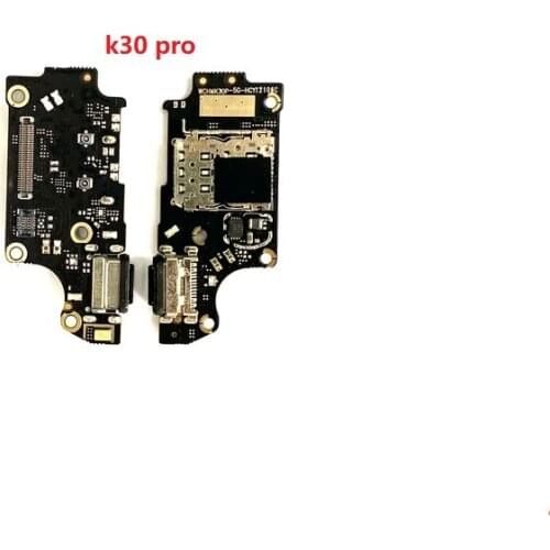 10pcs/Lot, USB Charging Port Board Flex Cable Connector Parts For Xiaomi Poco F2 Pro Microphone Module