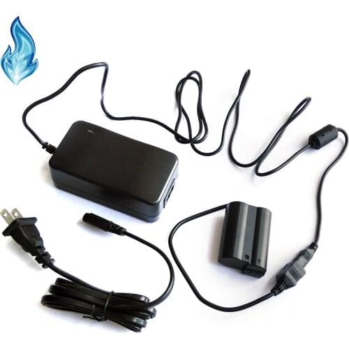 10Sets AC Power Adapter EH-5 /A/B + EP-5B for Nikon 1V1 D7200 D7100 D7000 D810 D810A D800 D800E D750 D850 D610 Digital Cameras