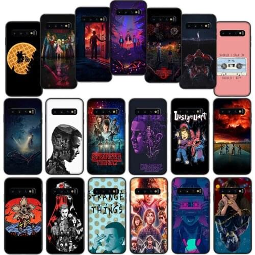 Stranger Things Soft Cover Case for Samsung Galaxy Note 10 20 Ultra S10 Plus S10e Lite