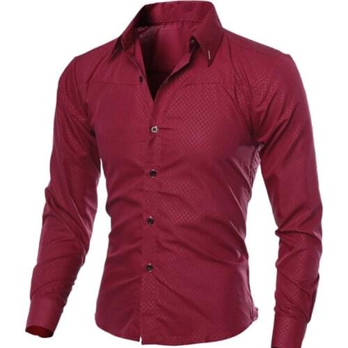 Мужские приталенные рубашки Dihope China At AliExpress