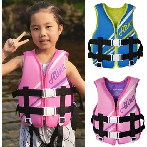 Toddler Swim Vest, Floaties for Toddlers, Kid Vest Floation Swimsuit Swimwear with Adjustable Safety Strap Neoprene 20-60KG