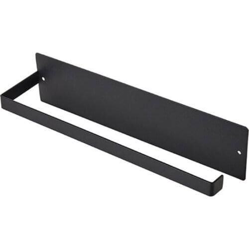 Magnetic Wall-Mounted Towel Rack Bathroom Towel Storage Shelf Organizer Holder Dropshipping