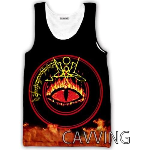 CAVVING 3D Printed Summoning Band Tank Tops Harajuku Vest Summer Undershirt Shirts Streetwear for Men/women