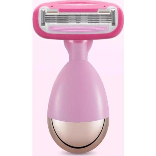New Xiaomi Mijia Youpin ZhiBai lady razor DL2 pink Manual razor Mini compact five-layer blade magnetically disassembled