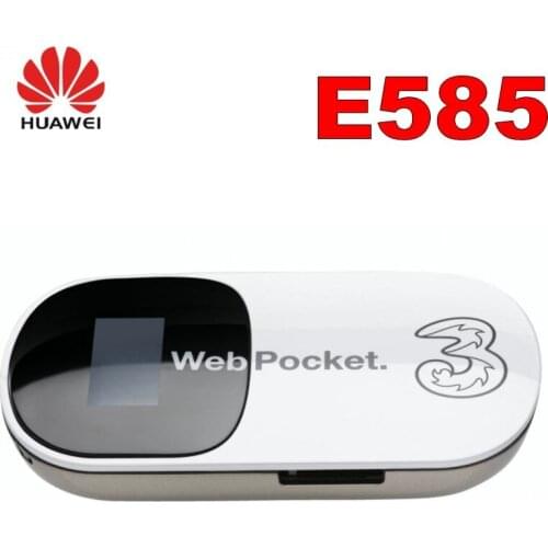 R Original Unlock HSDPA 7.2Mbps HUAWEI E585 3G MiNi Router And 3G WiFi Rout Wireless Router& Huawei E5 dock charge