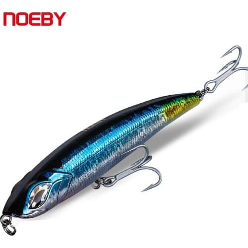 NOEBY Trolling Lures Fishing 185mm 126g Sinking Pencil Lures Goods for Fishing NBL9493