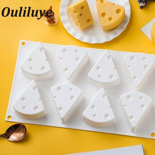 Cheese Cake Silicone Mold DIY Baking Non-Stick Chocolate Pastry Molds Dessert Cake Candy Decorating Mould Tools