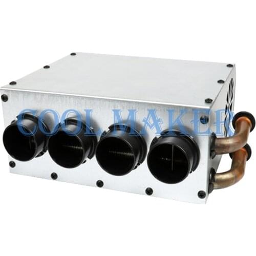 Universal underdash ac evaporator unit heater for car/truck bus