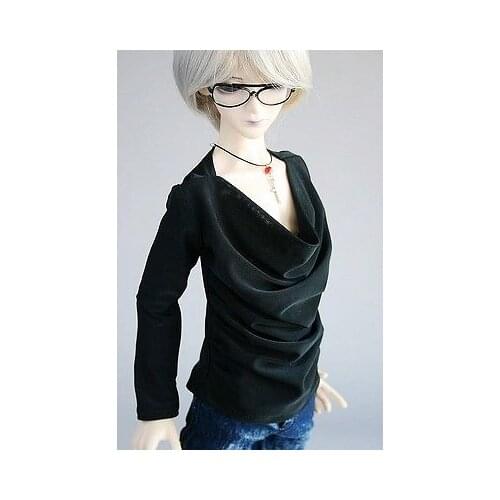 [wamami] 06# Black Vest/T-Shirt 1/4 MSD DZ AOD DOD BJD Dollfie