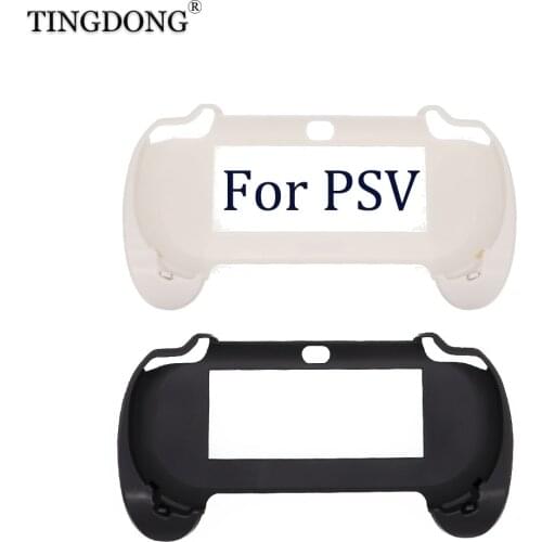 Handle Hard Protective Case Cover Skin Protector Hand Grip Bracket Holder Game HandGrip Stand Gamepad for Sony PS Vita PSV1000