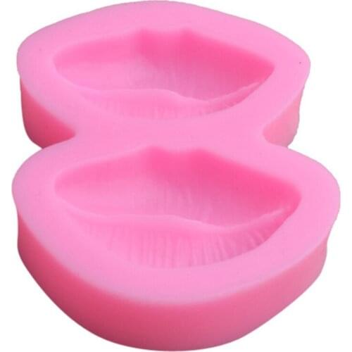 1Pc Sexy Lips Silicone Mold Fondant Mould Cake Decorating Tools Chocolate Gumpaste Molds Sugarcraft Kitchen Gadgets Supplies
