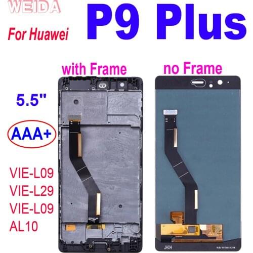 5.5" For Huawei P9 Plus LCD Display Touch Screen Digitizer Assembly For Huawei P9 Plus P9Plus EVA-L09 VIE-L09 AL10 LCD Screen
