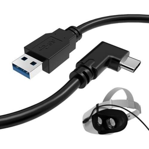 5M High Speed USB 3.0 Type C Data Cable For Oculus Quest 2 Link VR Headset Fast Charging USB-A To Type-C Cable VR Accessories