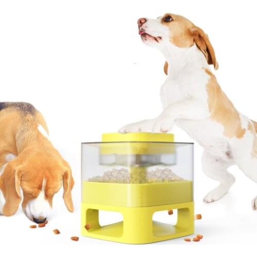 Feeders for dog Pet accessories automatic Puzzle training feeder Treats bowl dogs raised container supplies Cat food dispenser