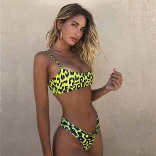 Bikini Swimwear Women Swimsuit 2020 Leopard Brazilian Bikini Set Push Up Bathing Suit Female Summer Beach Wear Biquini set