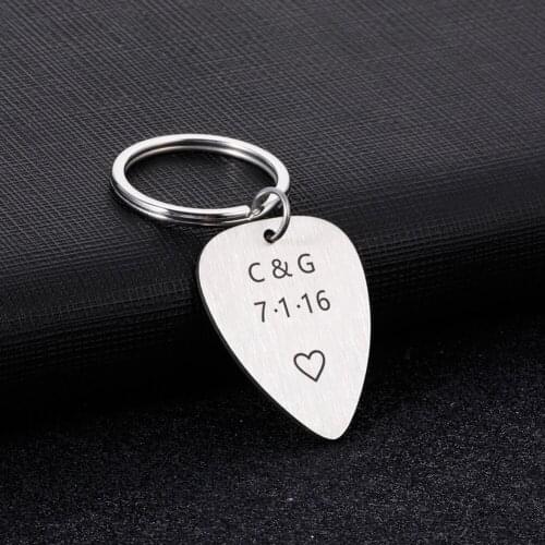 Custom Keychain Anniversary Gift Birthday Gift For Boyfriend Gift Ideas Car Key Chains Couple Keychain Customized Product Charms