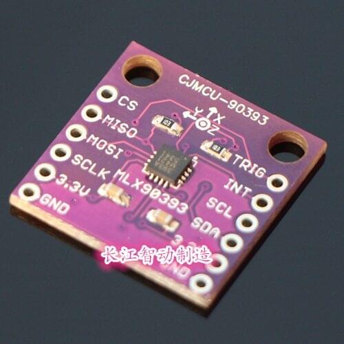 CJMCU-90393 MLX90393 Digital 3D Hall Sensor Displacement Angle Rotate 3D Position Board Module