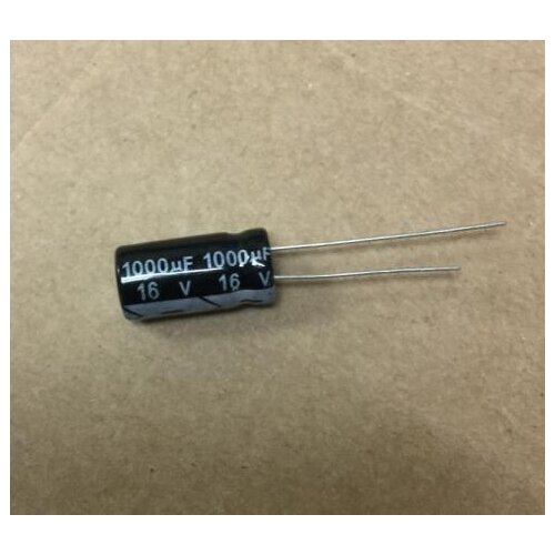 20pcs/lot 1000UF/16V 16v 1000uf electrolytic capacitor 10mmx16mm