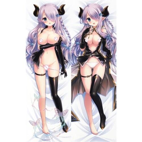 Jan 2017 Update Granblue Fantasy Characters Throw Pillow Cover Body Anime Pillow Home Textiles Bed Pillowcase
