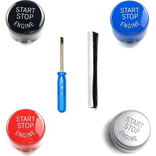 Car Engine START Button Replace Cover STOP Switch Accessories Key Decor For BMW F20 F21 F30 F34 F10 F07 F48 F52 F15 F16 F25 F26
