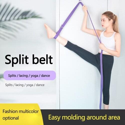 Yoga Fitness Band Stretching Zone Movement Soft Opening Splits Split Trainer Tension Rope Ligament Stretching Belt