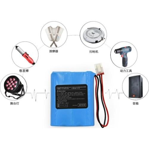 Lithium battery pack for massage stick 11.1V 2200mah KC certification