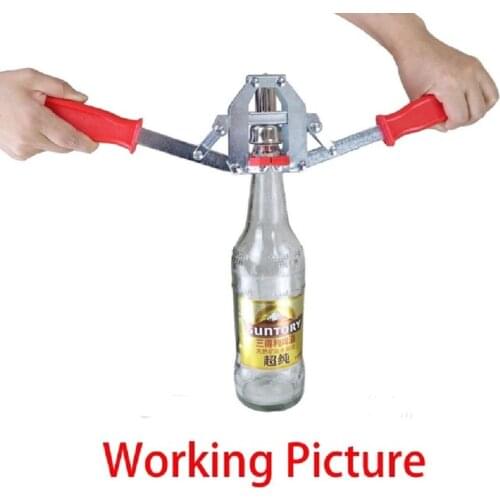 Metal 26mm HomeBrew Equipment Beer Bottle Capper Crown Cap Crimper Manual Tool Bottle Capper