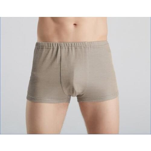 Mens electromagnetic radiation shielding Boxer shorts,for who are in contact with computers, printers, radar and wireless test