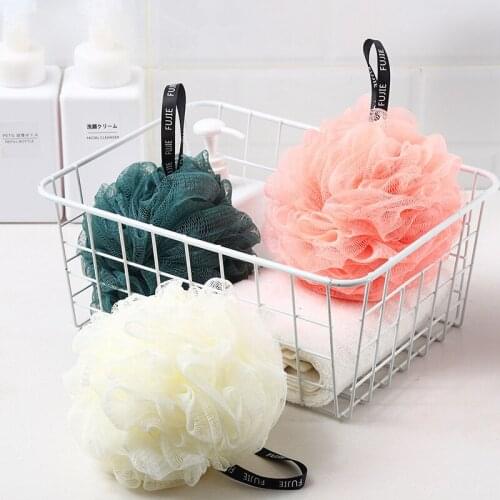 Soft Shower Mesh Foaming Sponge Bath Bubble Ball Body Skin Cleaner Exfoliating Scrubber Back Brush Bathroom Accessories