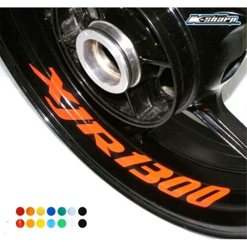 8 X CUSTOM INNER RIM DECALS WHEEL Reflective STICKERS STRIPES FIT For YAMAHA xjr1300 XJR 1300 XJR1300